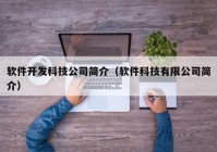 软件开发科技公司简介（软件科技有限公司简介）