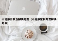 小程序开发及解决方案（小程序定制开发解决方案）