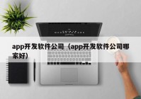 app开发软件公司（app开发软件公司哪家好）