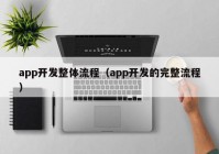 app开发整体流程（app开发的完整流程）