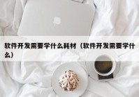 软件开发需要学什么耗材（软件开发需要学什么）