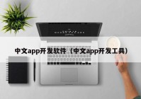 中文app开发软件（中文app开发工具）