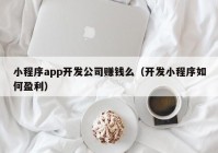 小程序app开发公司赚钱么（开发小程序如何盈利）